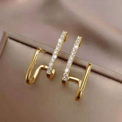 Crystal Luxury Korean Stud Earrings